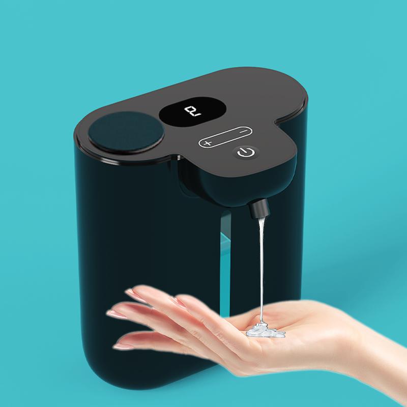 

500ML HD Display 9 Levels Adjustable Automatic Smart Sense Soap Dispenser IPX5 Waterproof Rechargeable Hand Dish Washing Machine