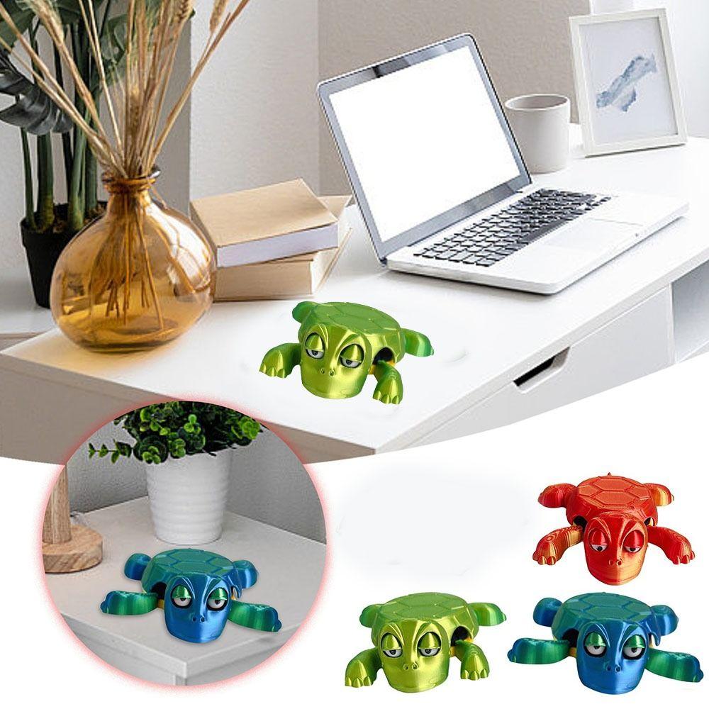 with Funny Expression 3D PrintedTurtle Coaster Press Cup Mat  Children Girl