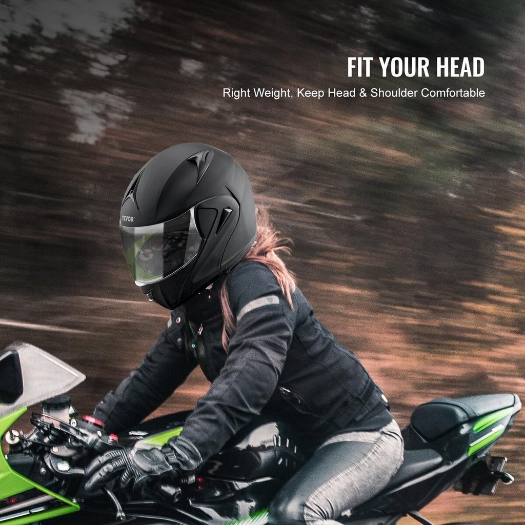 Unmasked Motorcycle Helmet Motocross Helmet with Bluetooth Slot