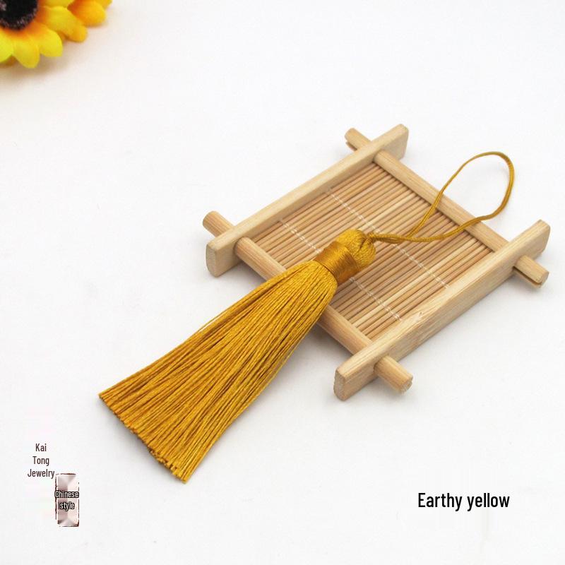 8cm Closed Loop Hanging Cord: Chubby Bookmark & Pillow Tassel