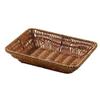 Homeglen Japanese Style Imitation Rattan Snack Basket