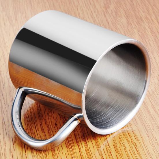 220/300/400ml Portable Stainless Steel Travel Coffee Mug Tea Drinking Water Cup