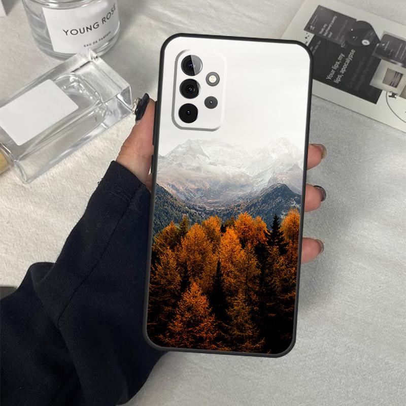 Mountain Forest Case For Samsung Galaxy A54 A34 A14 A36 A56 A06 A13 A53 A32 A12 A22 A52 A35 A17 A16 A55 A15