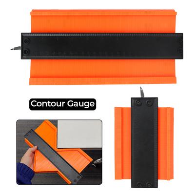 Adjustable Lock Contour Gauge Profile Duplicator Tool Laminate Tiles Meethulp Gauge Alloy Edge Shaping Wood Measure Ruler
