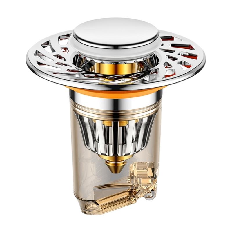 Bathroom Sink Drain Plug Hair Catcher & Odor Prevention Designs Strong Bathroom Drain Stopper Easy to Use for Bathroom 1