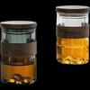 Wutuo Yuanshan Glass Tea Infuser Cup with Lid