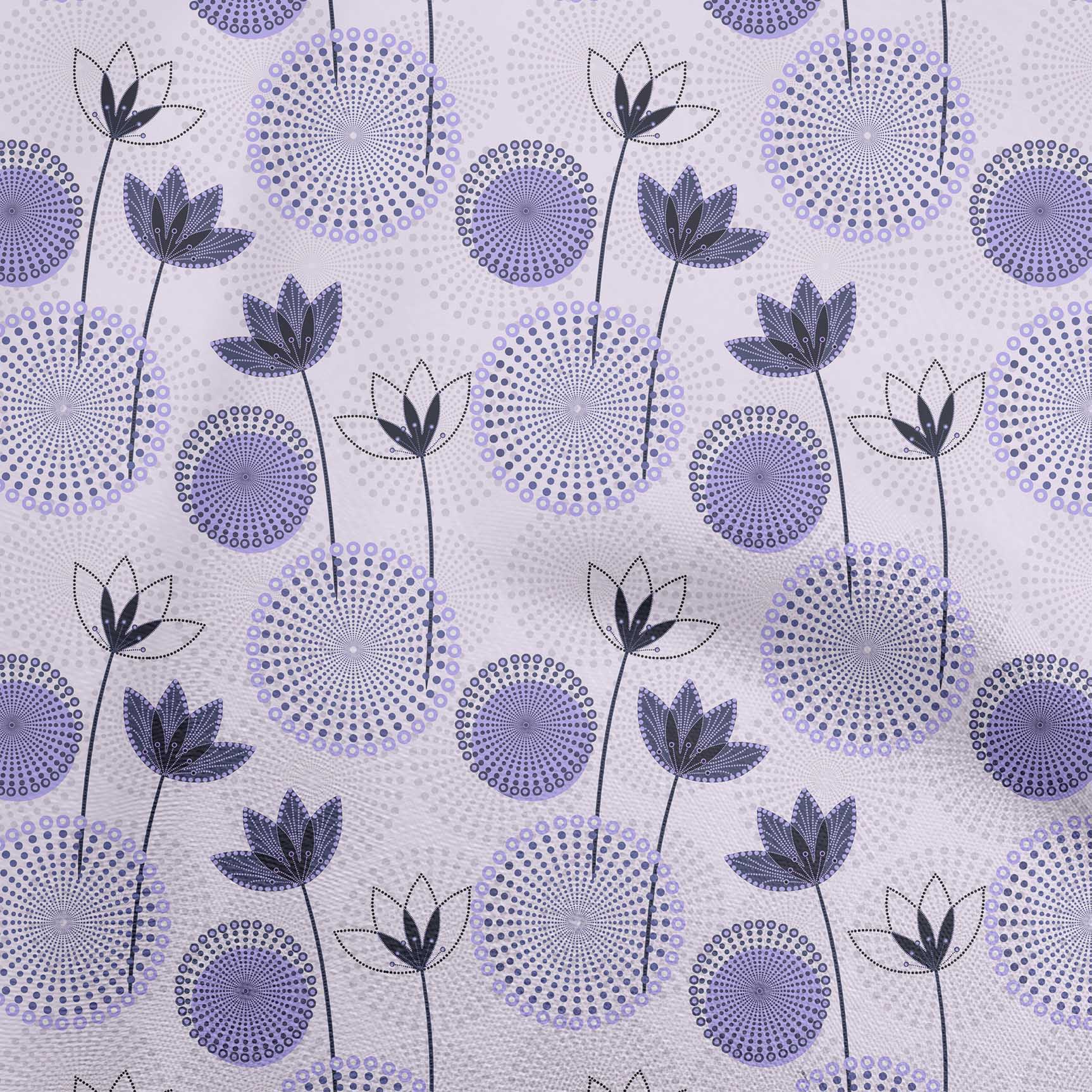 

oneOone Cotton Flex Brown Fabric Dotted Floral Fabric For Sewing Printed Craft Fabric By The Yard 40 Inch 42 Inch Wide - Viscose Chiffon лайм-зеленого кольору