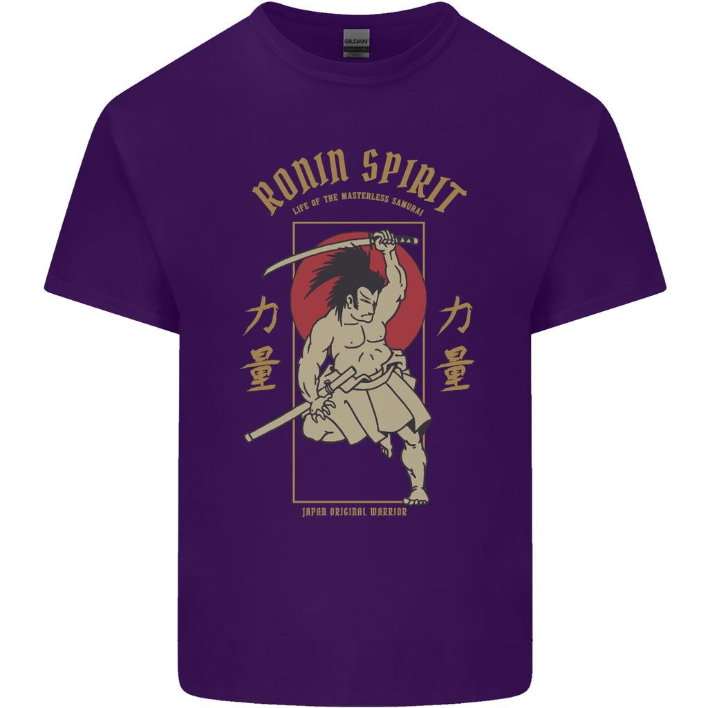Ronin Spirit Samurai Japan Japanese Unisexs Light Cotton TShirt