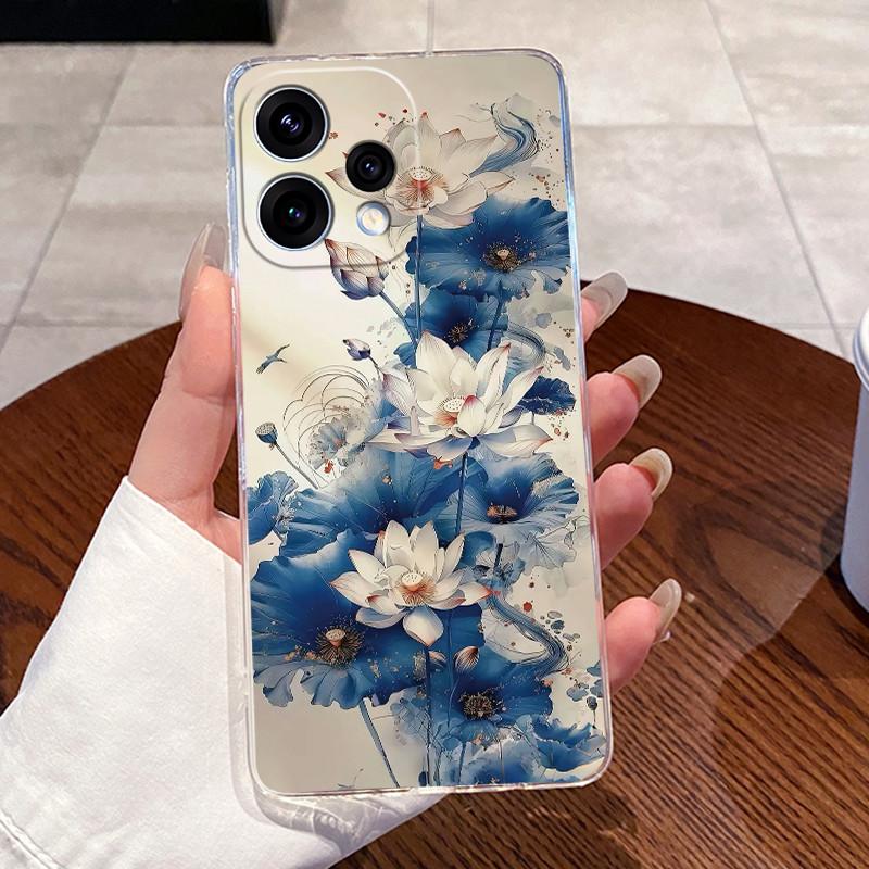 Hülle Für OPPO Reno 15C 5G Handyhülle Luxus Drache Niedlich Cool Jungen Mädchen Transparent Silikon Weiche Abdeckung Für Reno15C 15 C Hülle