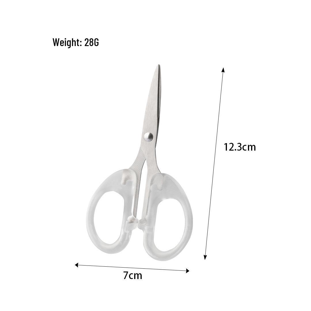 

Stainless Steel Student/Household Scissors – Pointed Tip for Paper Cutting & Thread Trimming