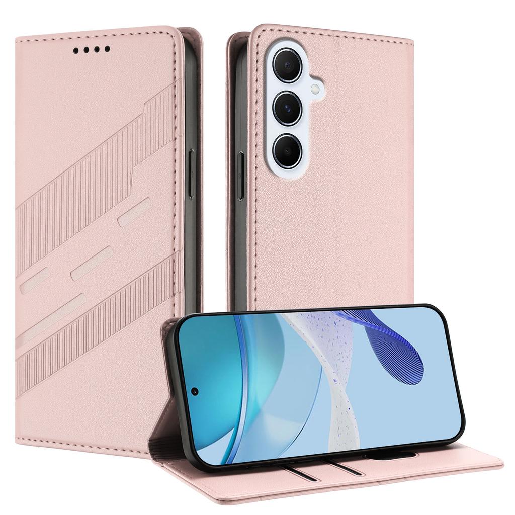 For Samsung Galaxy A17 5G/A17 4G/A26 5G Phone Cases Punk Style Imprinted Wallet Stand Leather Cover