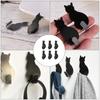 Strong Adhesive Self Adhesive Hooks 304 Stainless Steel Wall Hooks Wall Mount Cat Hook  Bedroom Use
