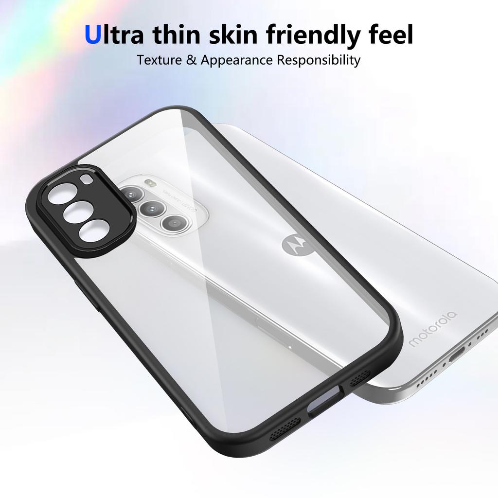 For Motorola G82 Case Moto G52 Case Moto G71S Cover Moto G82 G52 Cushion Shockproof Silicon Bumper Clear Matte Back Cover Hard