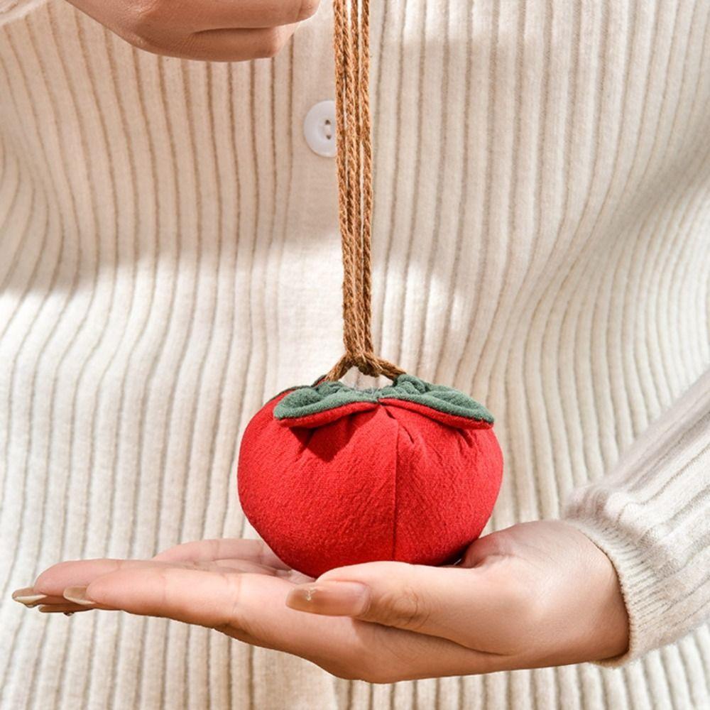 Bärbar rökelsepåse Tom påse med persimonhänge Välsignelseplånbok Bilhänge Backspegelhänge Dragskoficka