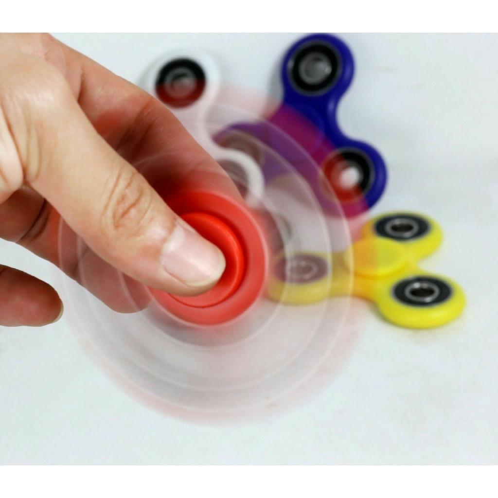 Elegant Wood Hand Spinner Tri Fidget Ceramic Ball Desk Toy For Stress Relief