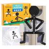 Flexible Bamboo Limbs Wooden Man Puzzle: Kids' Early Education Toy