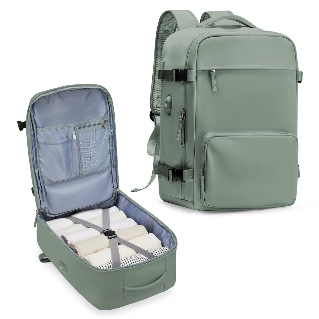 Reiserucksack, wasserdichter Handgepäck-Rucksack, Laptop-Rucksack für Damen und Herren, geeignet zum Studieren, Reisen oder Arbeiten