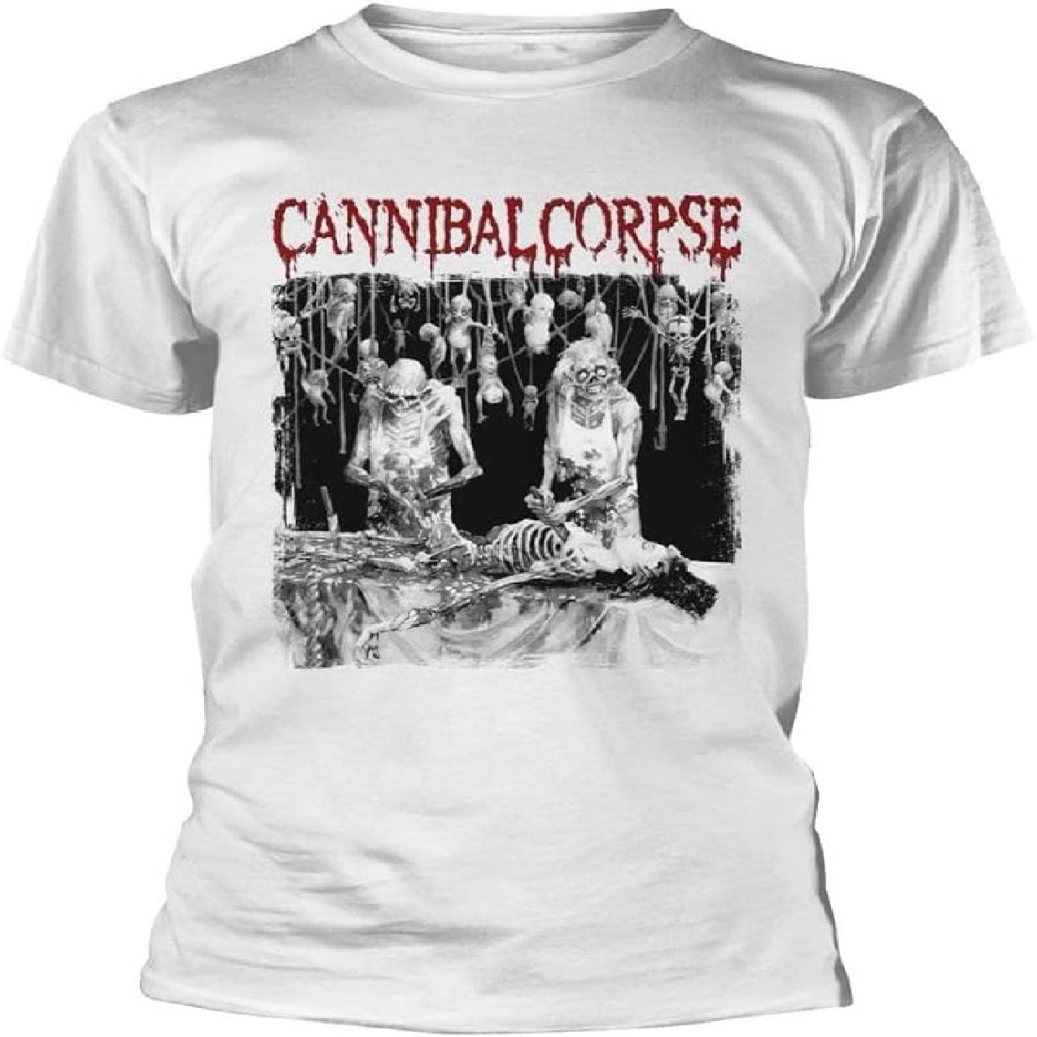 

Cannibal Corpse - Біла футболка Butchered at Birth XXXXL