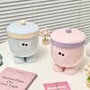 Big Eyes Cartoon Desktop Trash Can Home Desktop Mini Storage Bins