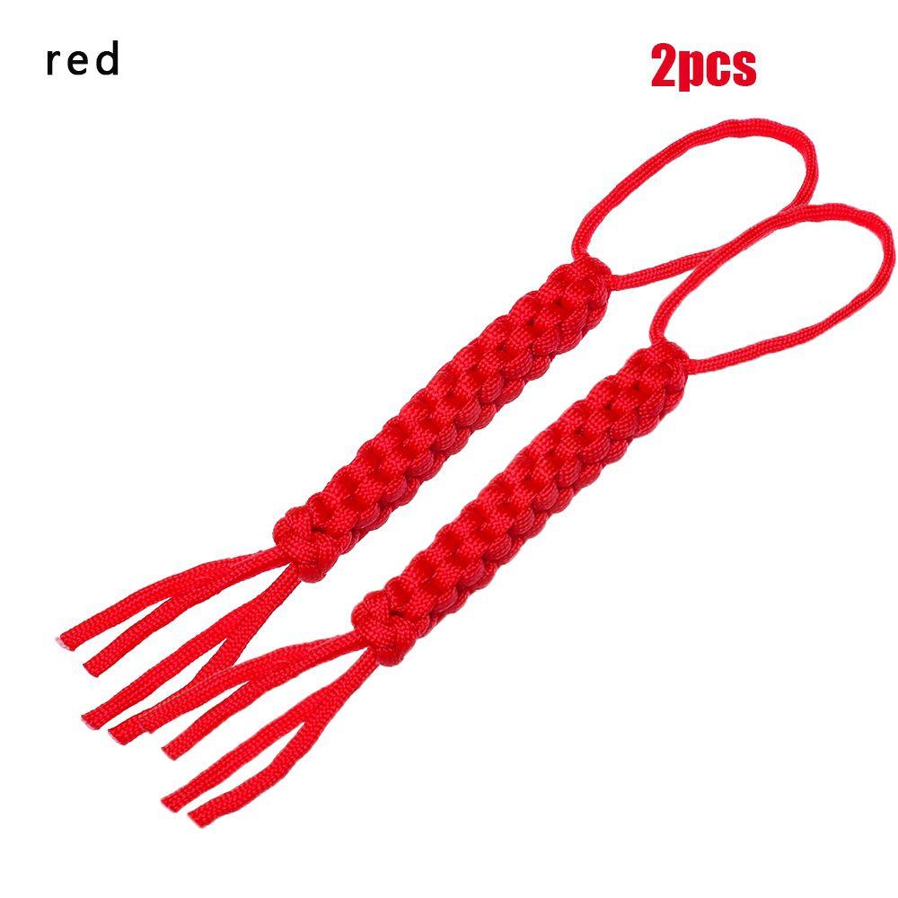 1/2pcs Camping Corn Knot Nylon Chain Tool Keychain DIY Tools Falling Paracord Rope Ornaments 7 Strands Ropes Knife Pendant