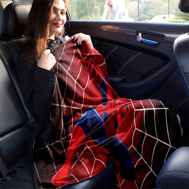 Spider-man Schattig Bedrukt Dekentje Rechthoekig Zacht Comfortabel Moderne Stijl Polyester