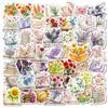 56 Books Books Floral Graffiti Stickers Car Trunk Scooter Decorative Stickers Waterproof