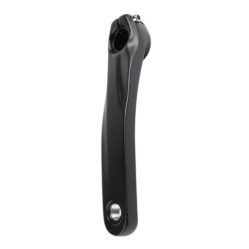 Bicycles Crank Arm, 220mm Aluminium Alloy Direct Mount Crank Arm Black Left Crank Arm Replacements for Mountain Bicycles