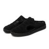 2025 New Spring and Summer Soft Sole Hollow Mesh Breathable Walking Shoes Women's Casual Single Shoes Fashion Trend