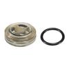 18mm Universal Motorcycle Motorbike Scooter Brake Master Cylinder Reservoir Sight Glass Lens with Seal Gasket