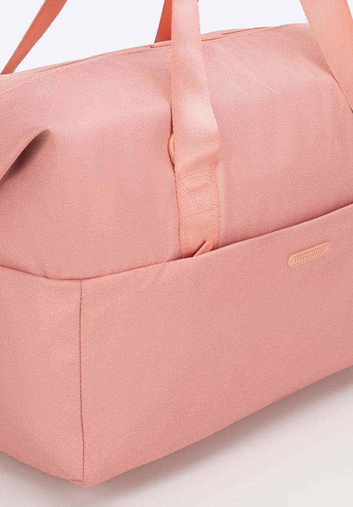 Wittchen Borsa da Viaggio e Sportiva Larga da Donna Rosa, Poliestere Rosa
