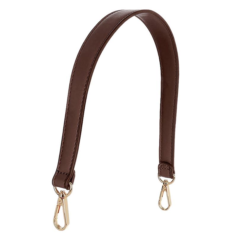 7 Colors Pu Leather Bag Strap Handbags Handles For Handbag Short Bag Strap Purse Strap Golden Buckle Replacement Bag Belt Band