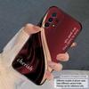 Brown Light Luxury For Samsung A03 Core A 04 05 06 12 14 15 16 22 23 Galaxy 25 26 4G 34 35 52 53 56 71 73 90 5G Soft Phone Case
