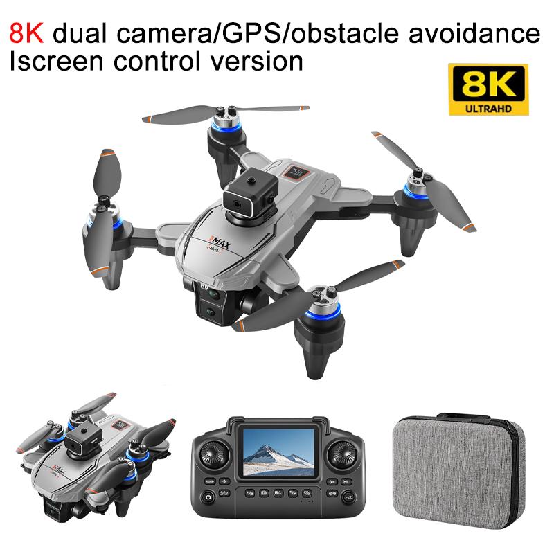 2025 New K812 MAX FPV Drones GPS 8K Professional HD Dual Cameras 5G WIFI Brushless Motors Obstacle Avoidance Foldable Quadcopter