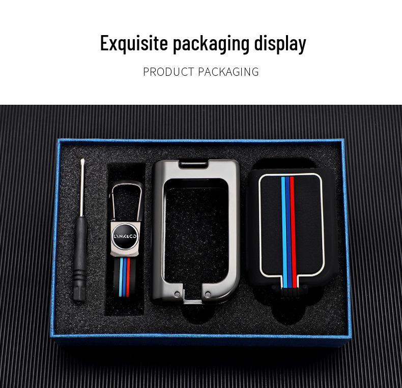 Lynk & Co Key Case: Creative, Durable Metal Shell for 01, 05, & 06 Models 2021