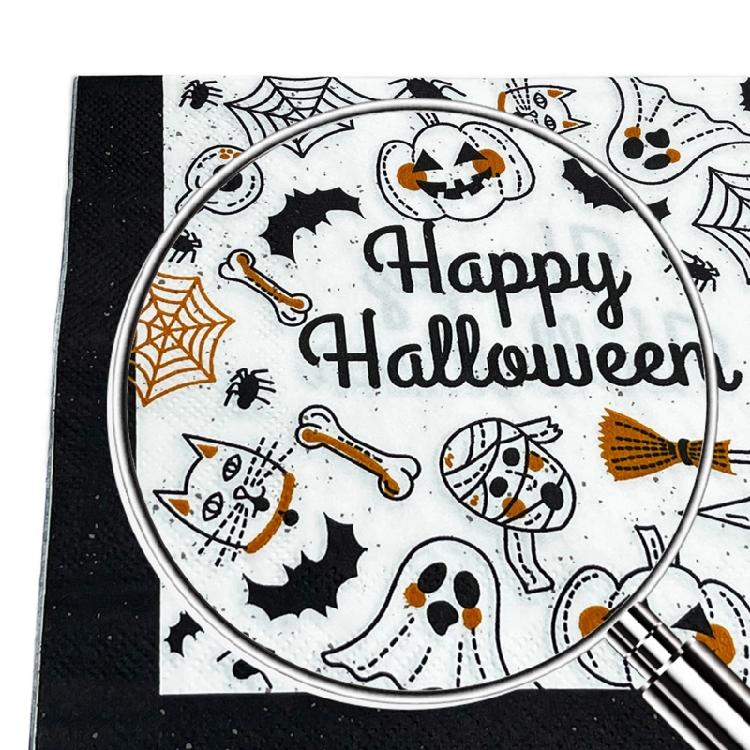 Halloween Papierservietten Geburtstag Hochzeit Feier Party Dekoration Lustige Handtücher