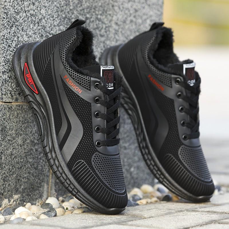 Men's Spring Lightweight Plus Size Breathable Sports Shoes - Trendy Casual Running Shoes