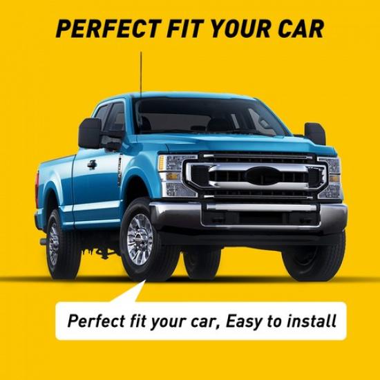 2PCS Universal Non Slip Automatic Brake Gas Foot Pedal Pad Cover Car Accessories