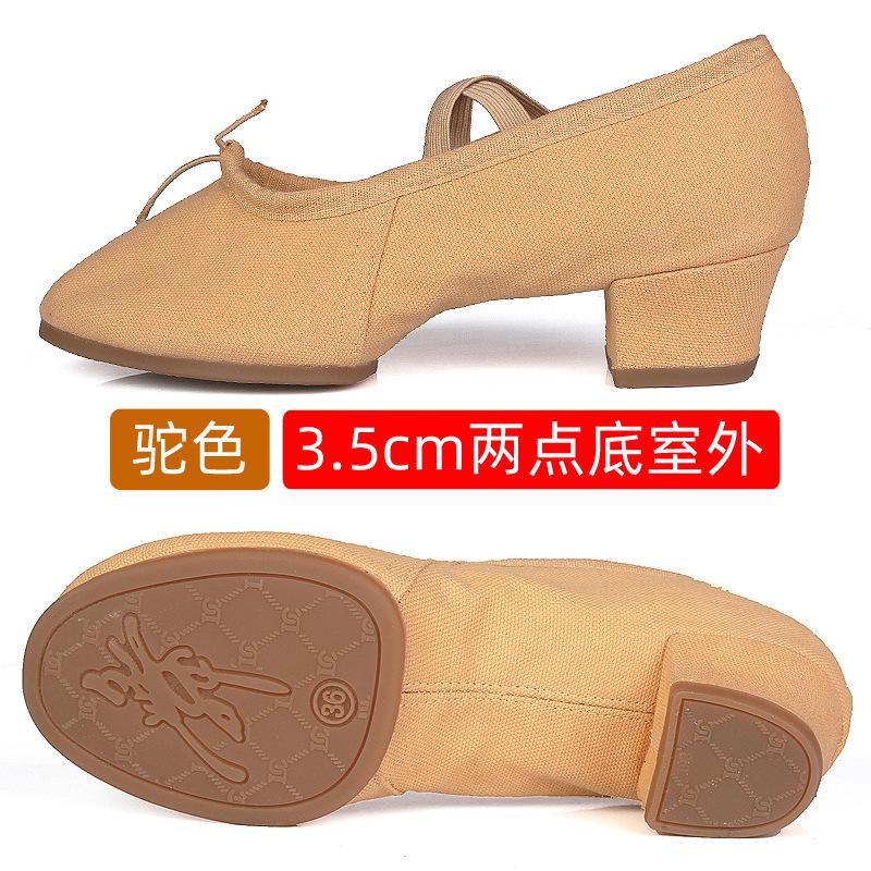 Ballet Dance Shoes Women Teacher Stage Training Sports Shoe Soft Sole Slippers Yoga Belly Practice Shoe Girls Jazz Dancing Shoes