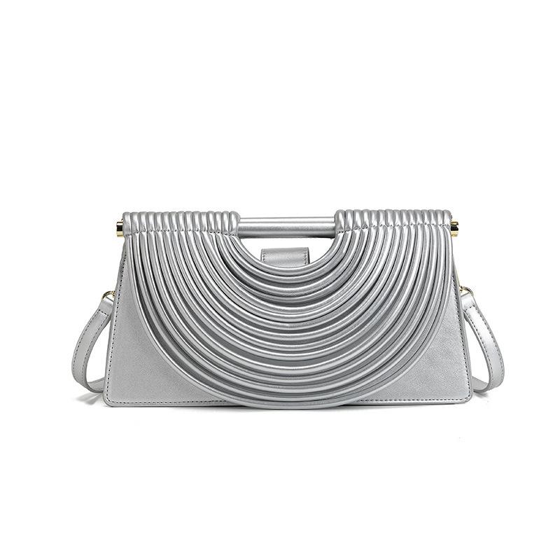European And American Style Woven Fashion All-Match Retro Women Handbag Ladies Solid Color Portable Shoulder Messenger Bags