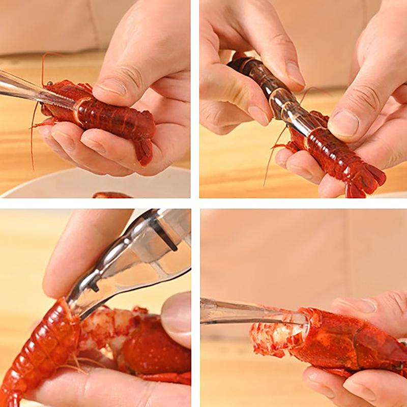 Shrimp Peeler Tool Portable Shrimp Peeler Seafood Peeling Tool Set For Shrimp Lobster Crawfish Portable Shell Shucker For Easy