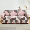 Printed Sofa Cover Stretch Couch Covers Patterned Slipcovers With Skirt Washable Spandex Furniture Protector For Living Room