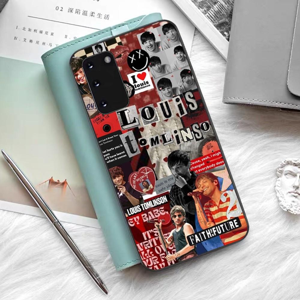 L-Louis Singer T-Tomlinson Phone Case Silicone PC+TPU For Samsung S10 20 30 22 23 24 Plus Lite Ultra Cover