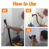 Hands-free dust collector for universal electric drill, dust protection device, home work, DIY tool accessories, calculation