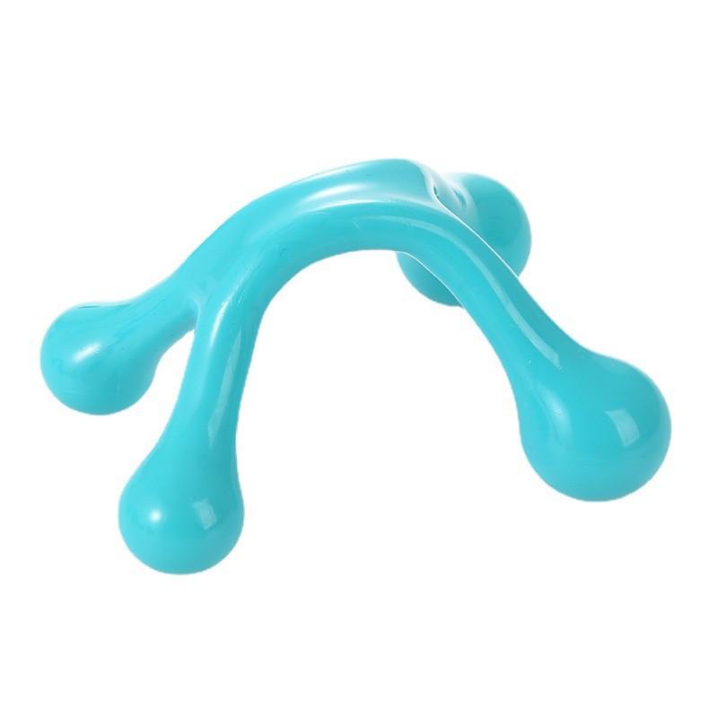 Four-Leg Meridian Spine Acupuncture Massager - Plastic Scraping Tool.