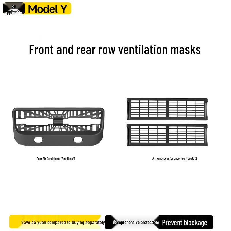 Enhanced Decorative Accessory for Tesla Model 3Y Rear Air Vents
