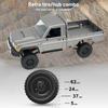 1 12 2.4GHz Remote Control Pickup Truck All Terrain Proportional Remote Control Truck with Function Two Variable Speed,