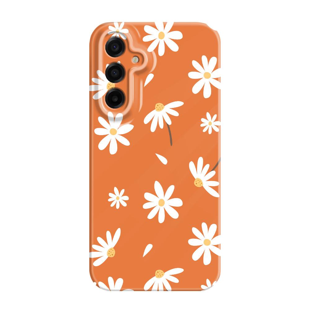 

Simple Daisy Phone Case For Samsung Galaxy A57 A37 A17 A56 A36 A26 A16 A06 A55 A35 A25 A15 A05 4G 5G Film Hard Cover Samsung A55