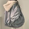 Plus Velvet Thick Women On Both Parkas Fashion Fall Winter Warm Hooded Casual Lamb Clothes Coats Solid All Match Jacket