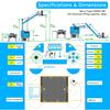 SIYEENOVE Microbit Smart Robot Arm Kit with Japanese PDF Instruction Manual 4DF Programmable Mechanical Arm Assembly Kit [Microbit V2 and AA Batteries