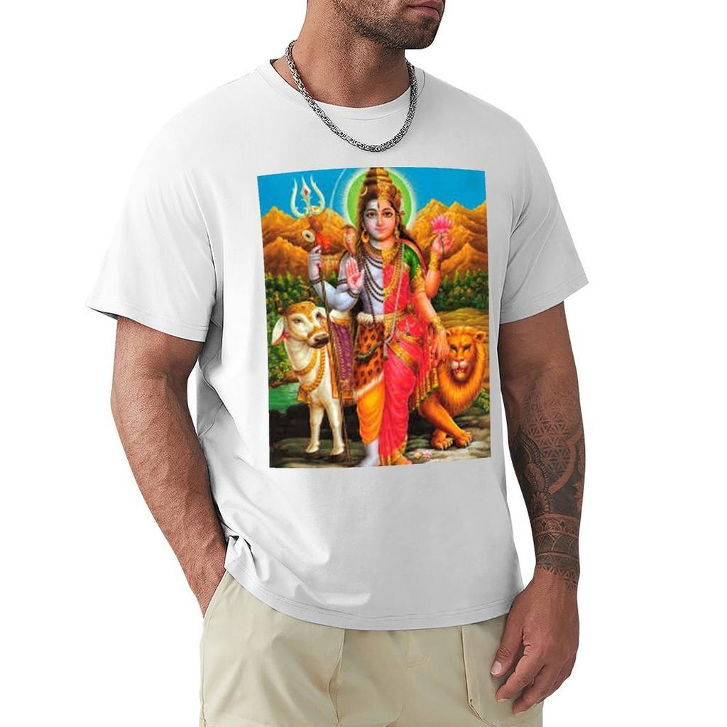 Godes Shiva Durga Tshirt Regular Fit Plain Tee Shirt